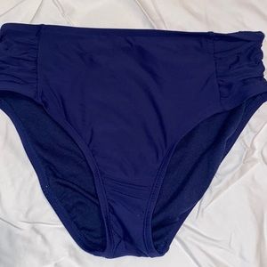 Apt. 9 Navy Blue bikini bottoms size Medium.  Bottoms only